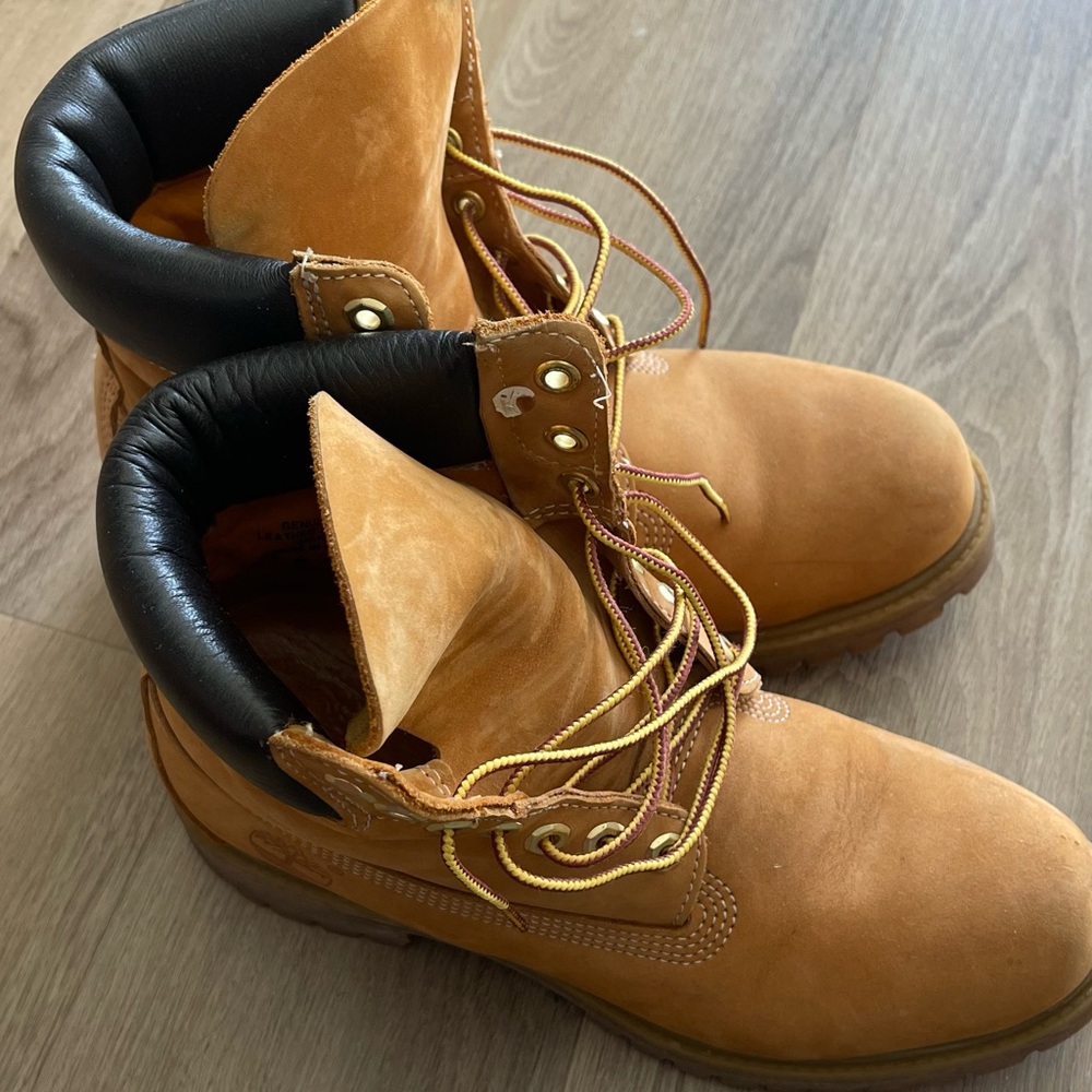 Timberland Men's Brown Leather Boots